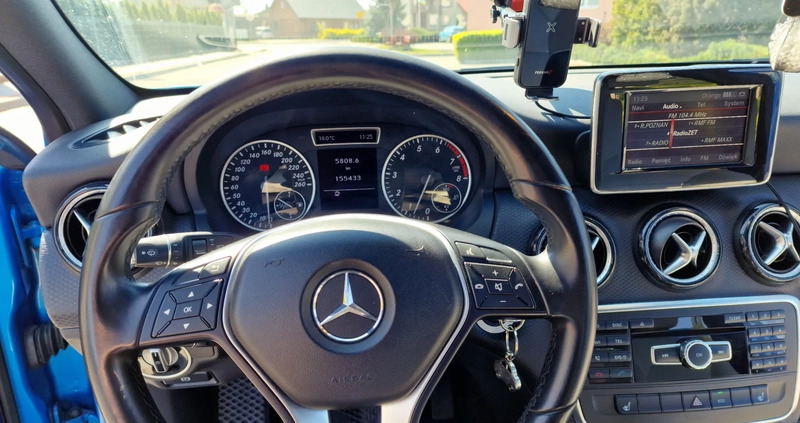 Mercedes-Benz Klasa A cena 43900 przebieg: 155433, rok produkcji 2012 z Trzcianka małe 232